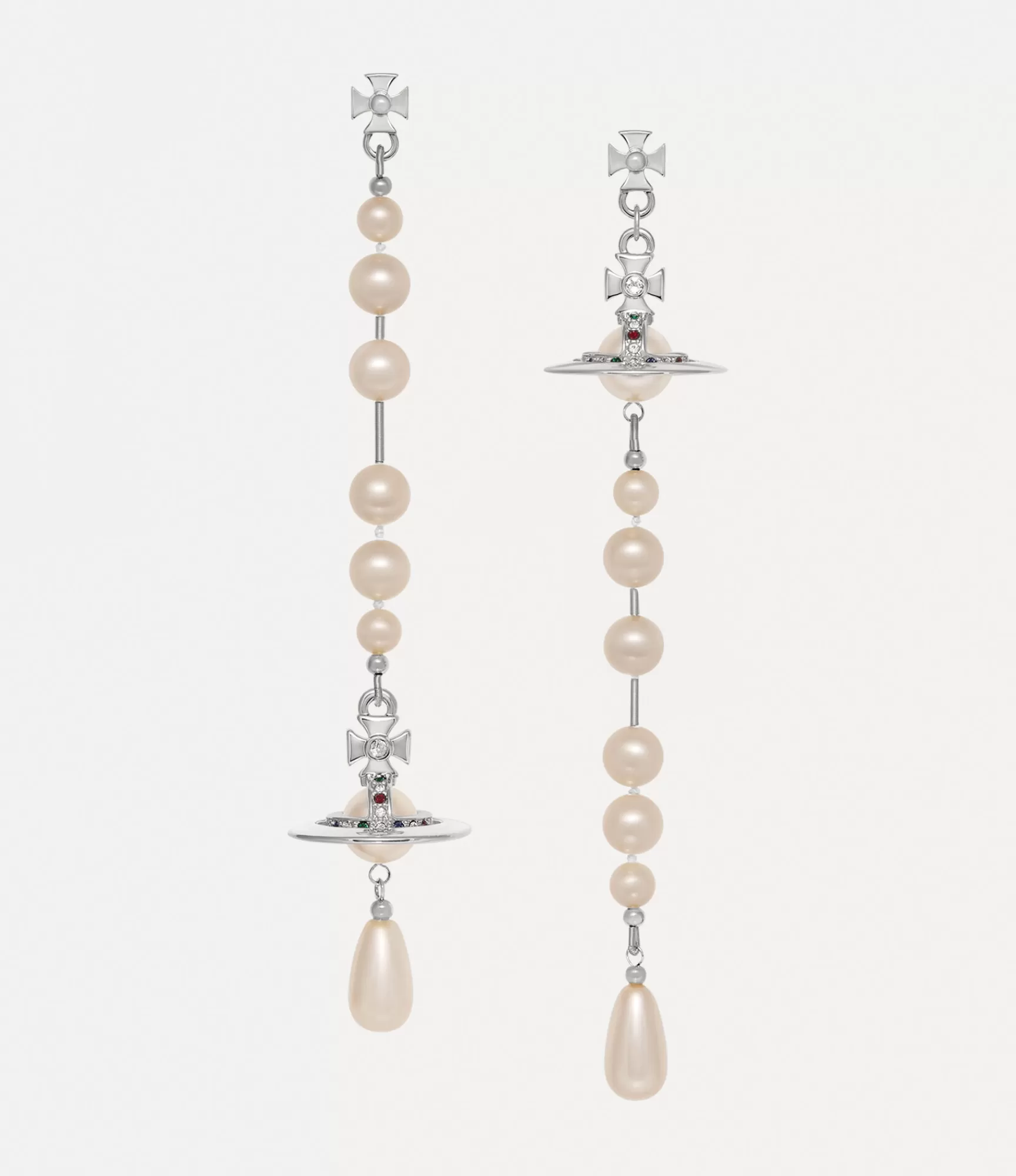 Vivienne Westwood Broken Pearl Earrings | Women Earrings | Classic Styles