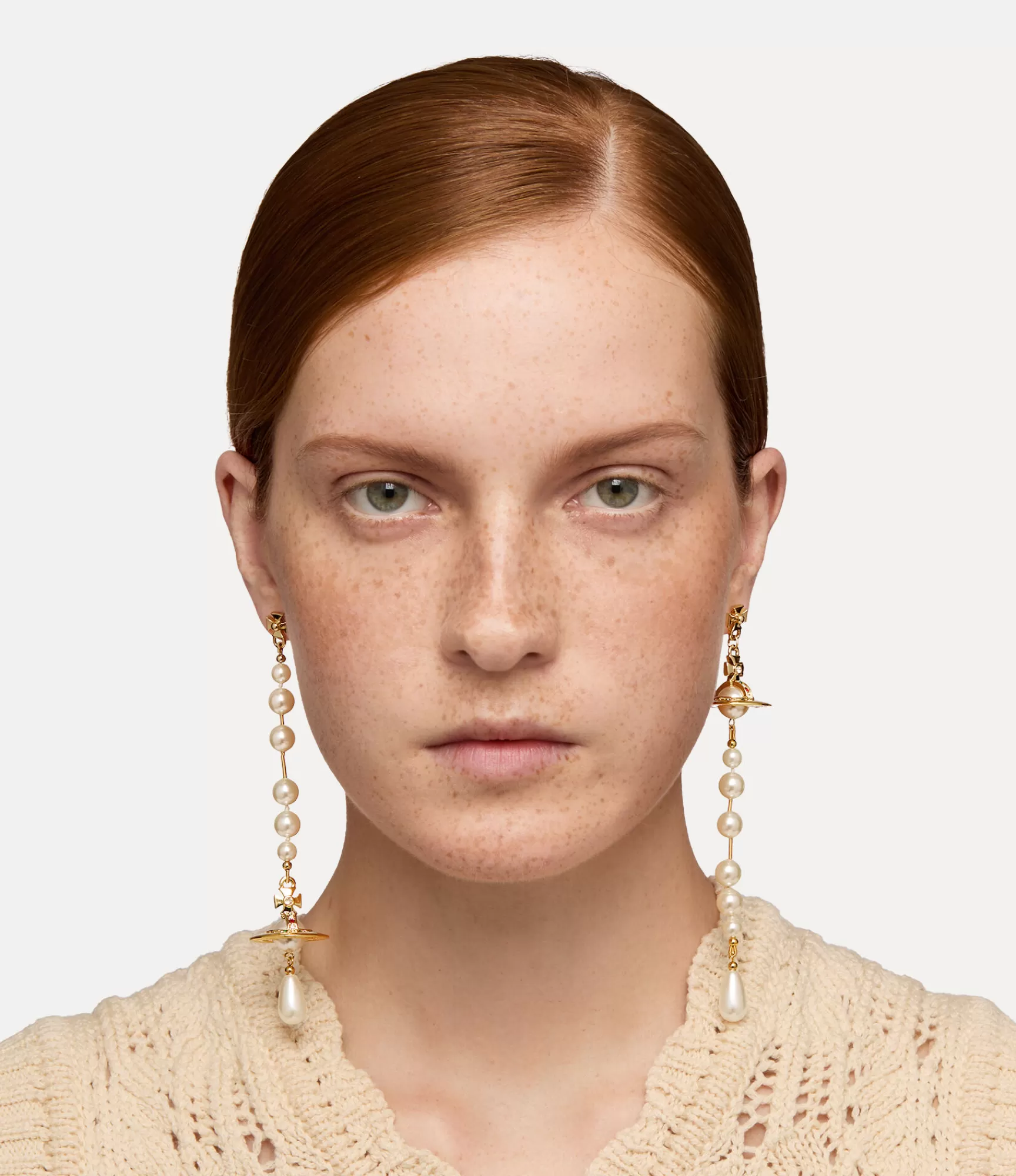 Vivienne Westwood Broken Pearl Earrings | Women Earrings | Classic Styles