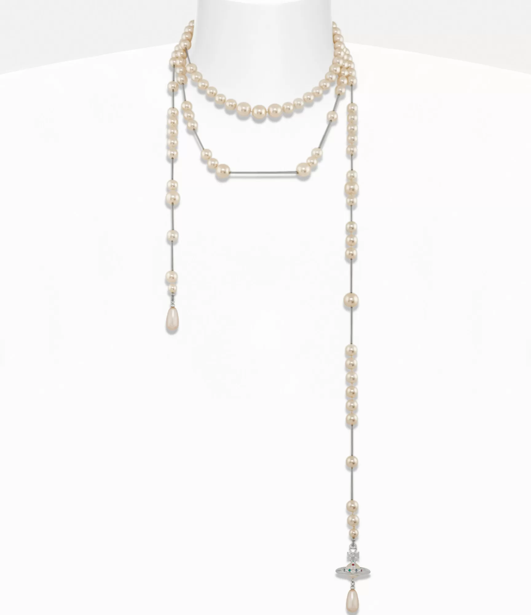 Vivienne Westwood Broken Pearl Necklace | Women Necklaces | Classic Styles