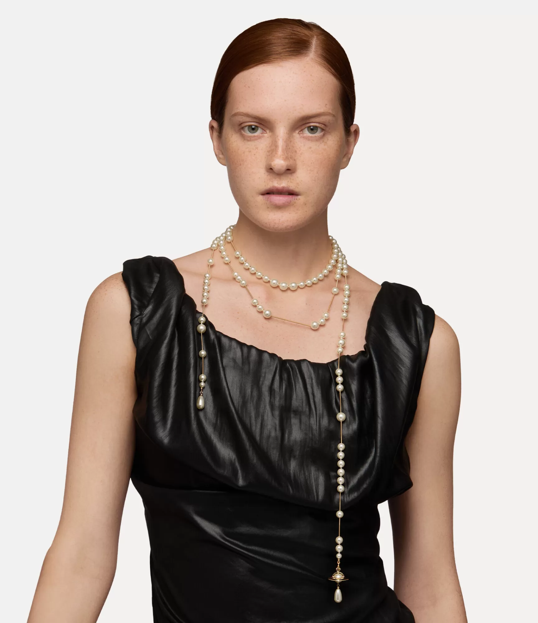 Vivienne Westwood Broken Pearl Necklace | Women Necklaces | Classic Styles