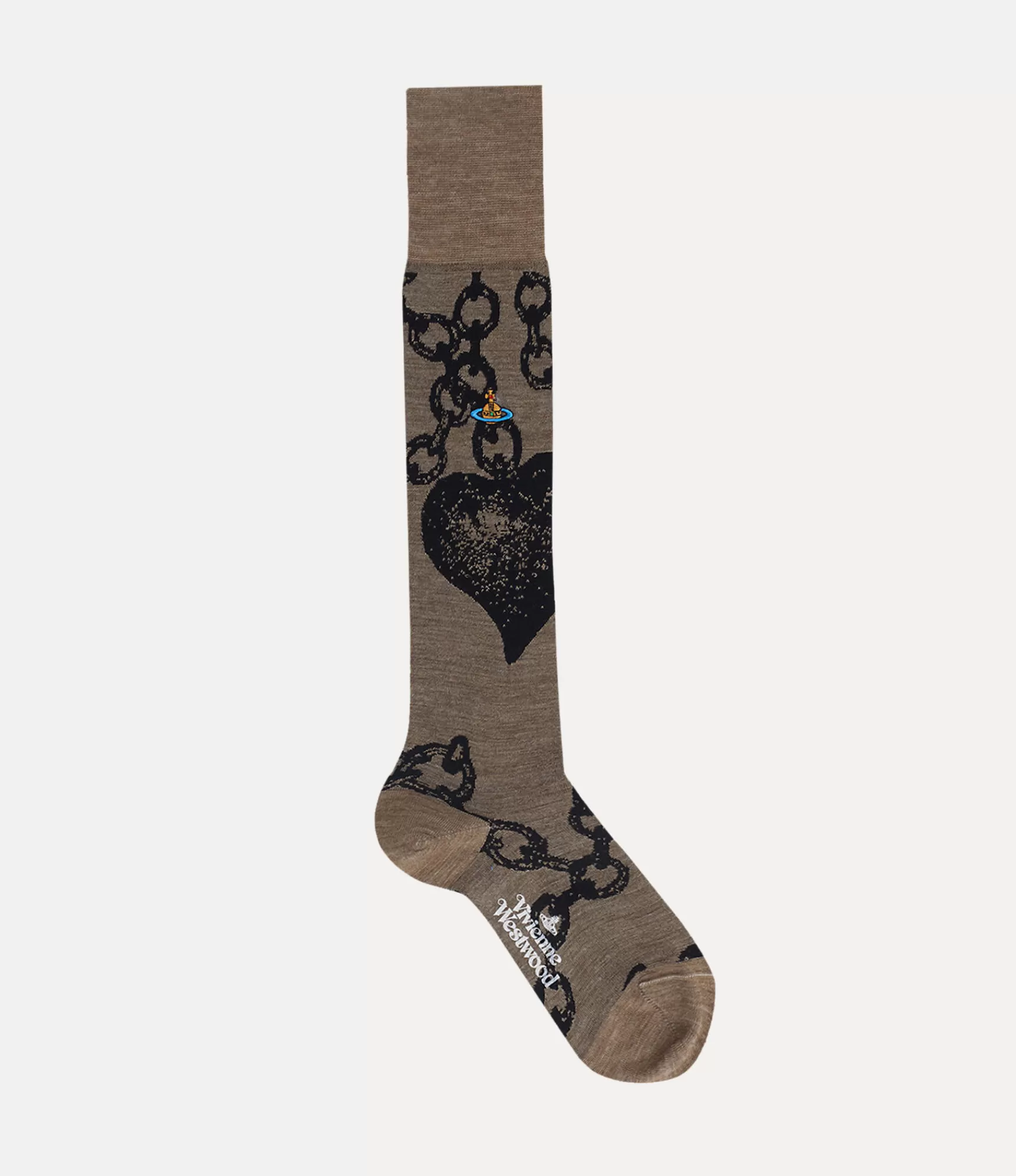 Vivienne Westwood Chain High Sock | Women Socks | Socks And Tights