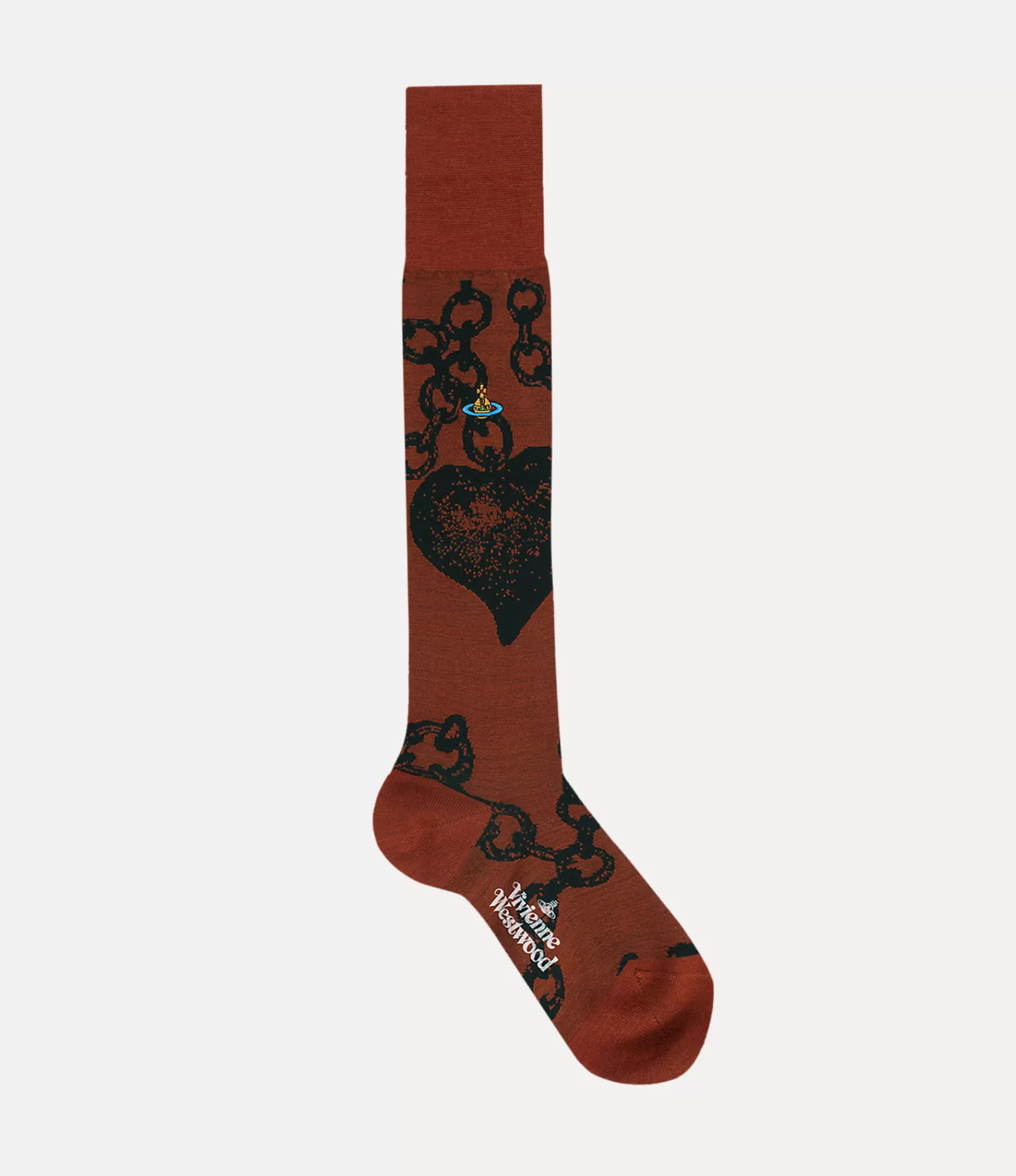 Vivienne Westwood Chain High Sock | Women Socks | Socks And Tights