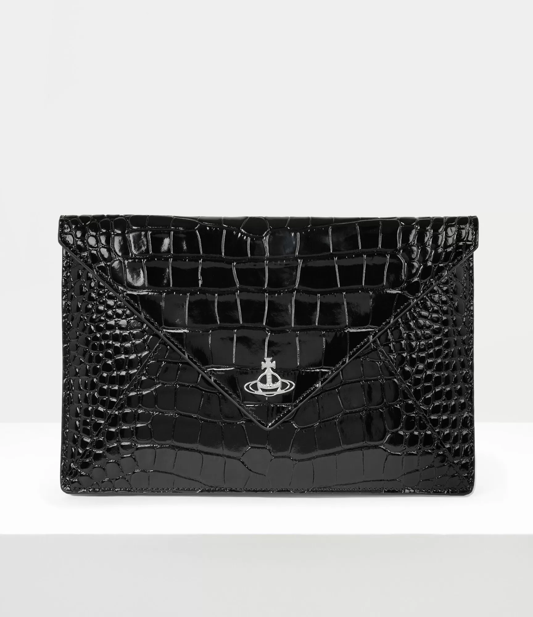 Vivienne Westwood Crocodile Envelope Clutch | Women Clutches