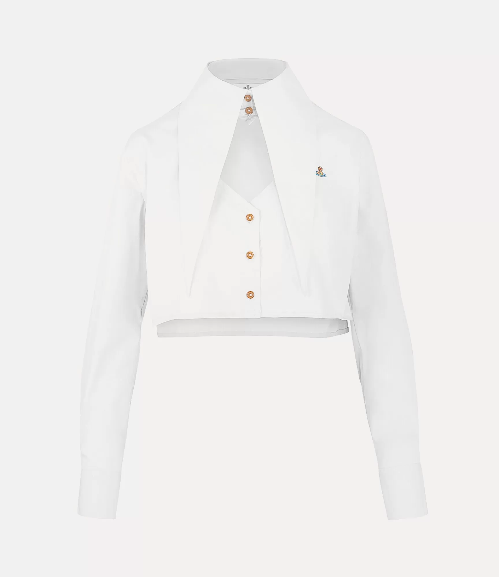 Vivienne Westwood Cut Off Heart Shirt | Women Tops And Shirts