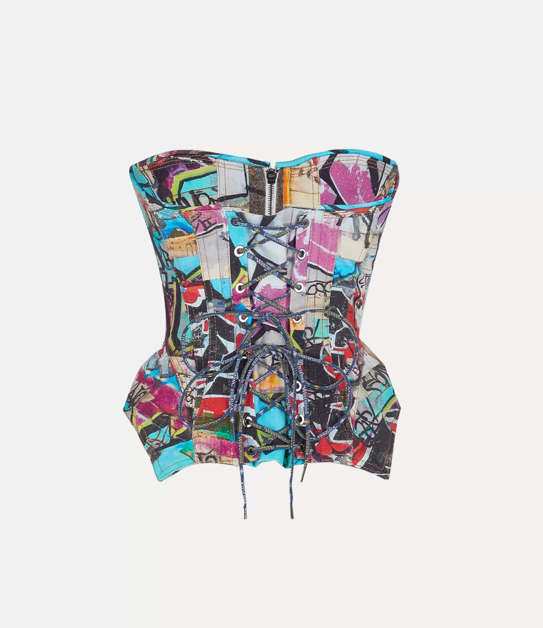 Vivienne Westwood Denim Cobrax Corset | Women Corsets | Tops And Shirts