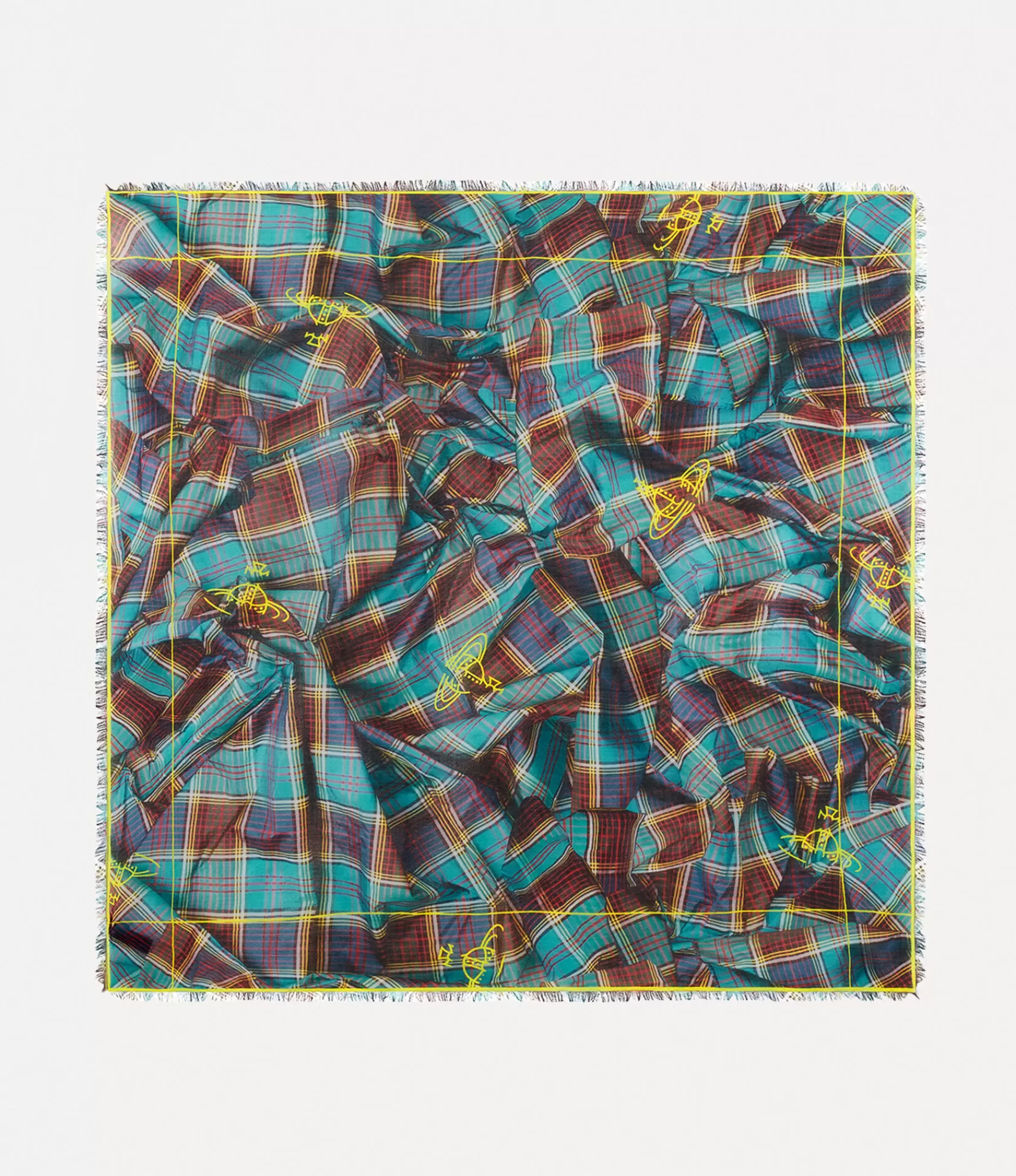 Vivienne Westwood Draped Tartan Square | Women Scarves And Ponchos | Scarves And Ponchos