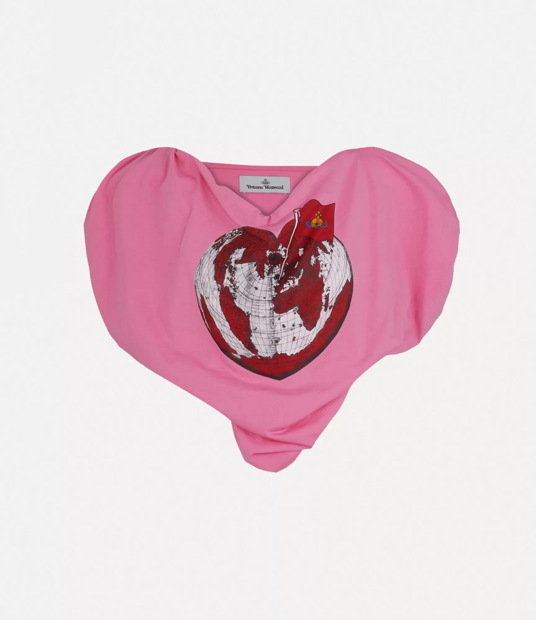 Vivienne Westwood Heart World Heart Top | Women Tops And Shirts