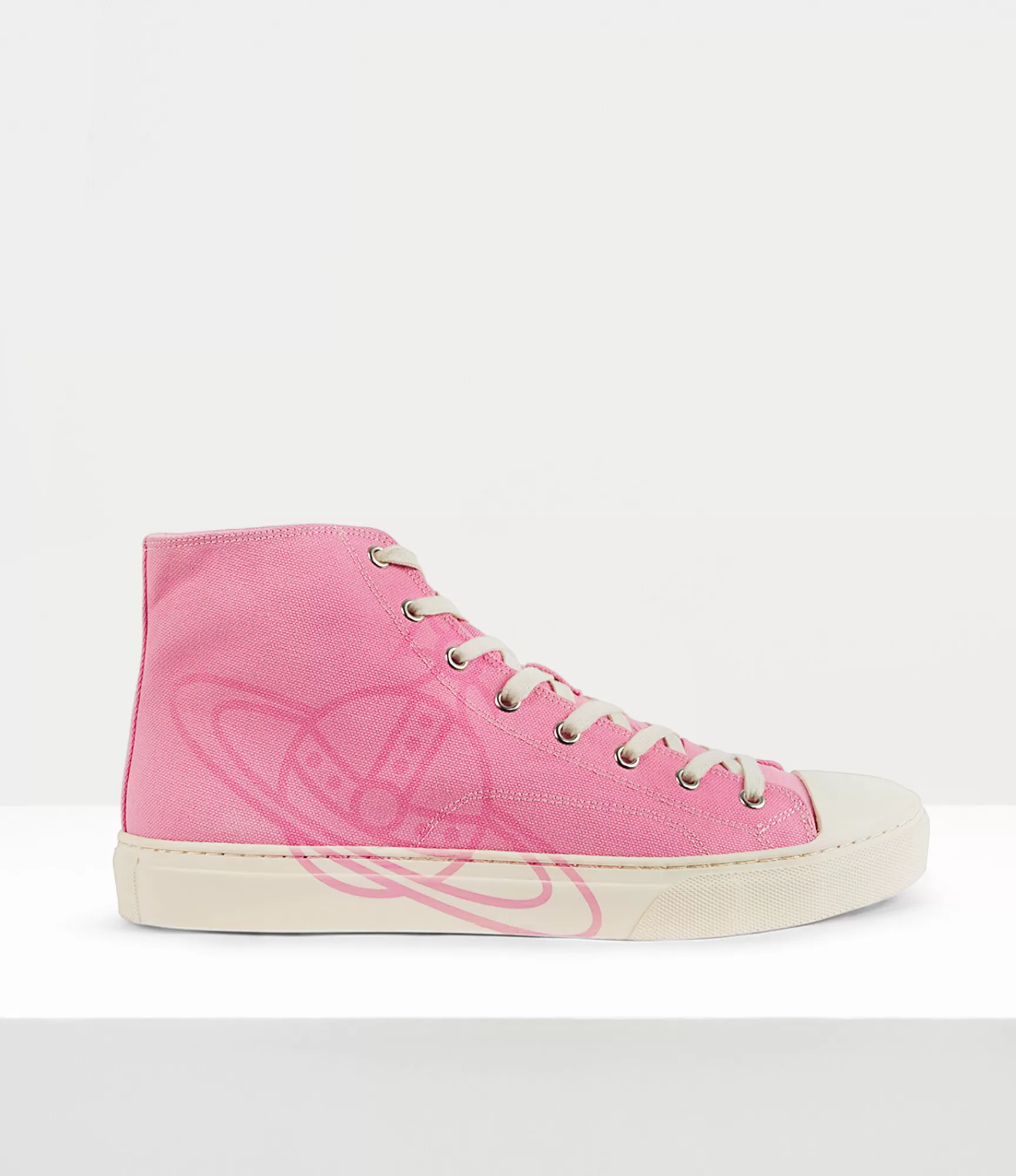 Vivienne Westwood High Top Canvas Plimsoll | Women Trainers