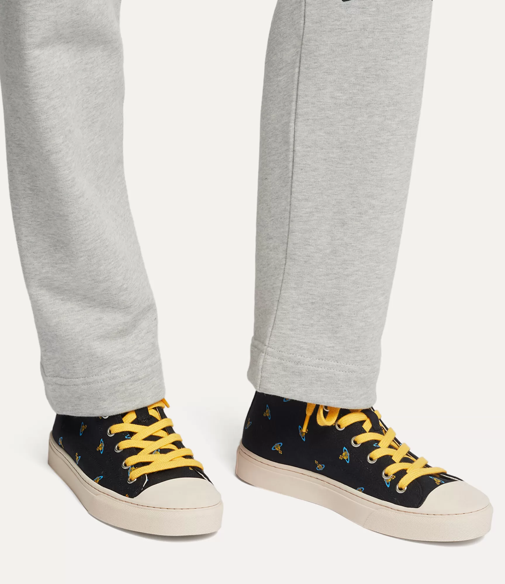 Vivienne Westwood High Top Canvas Plimsoll | Women Trainers