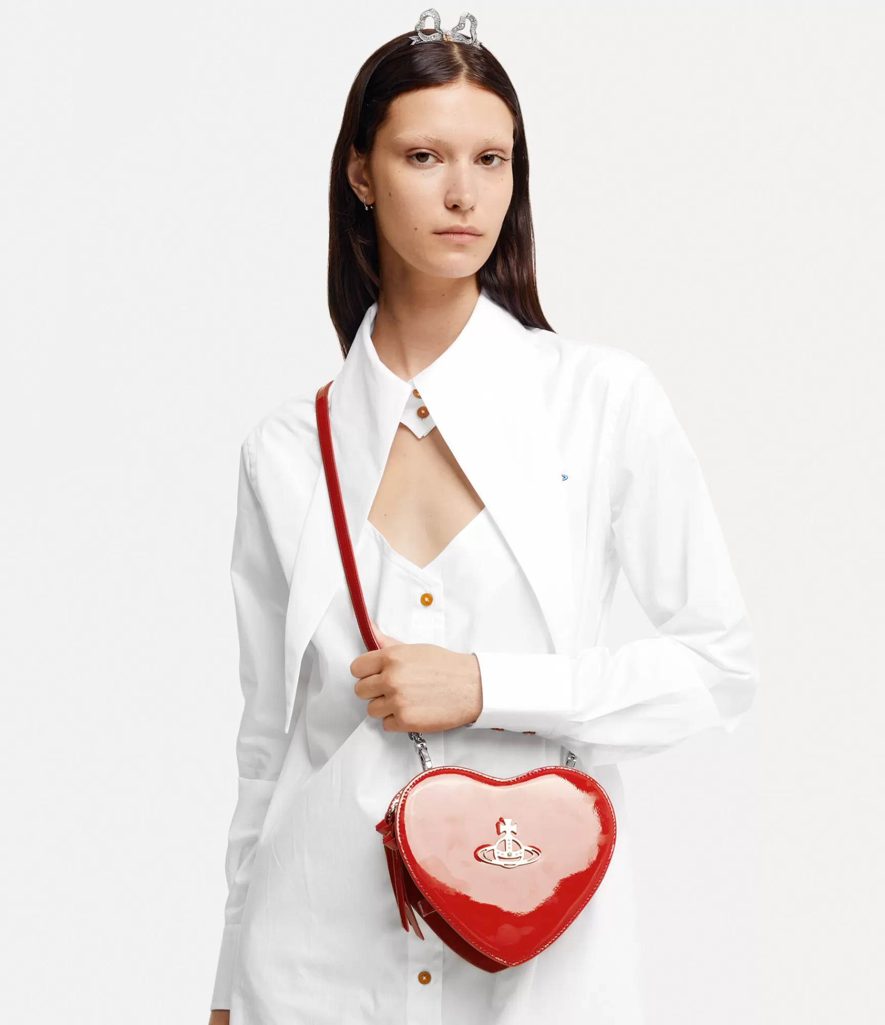 Vivienne Westwood Louise Heart Crossbody | Women Crossbody Bags