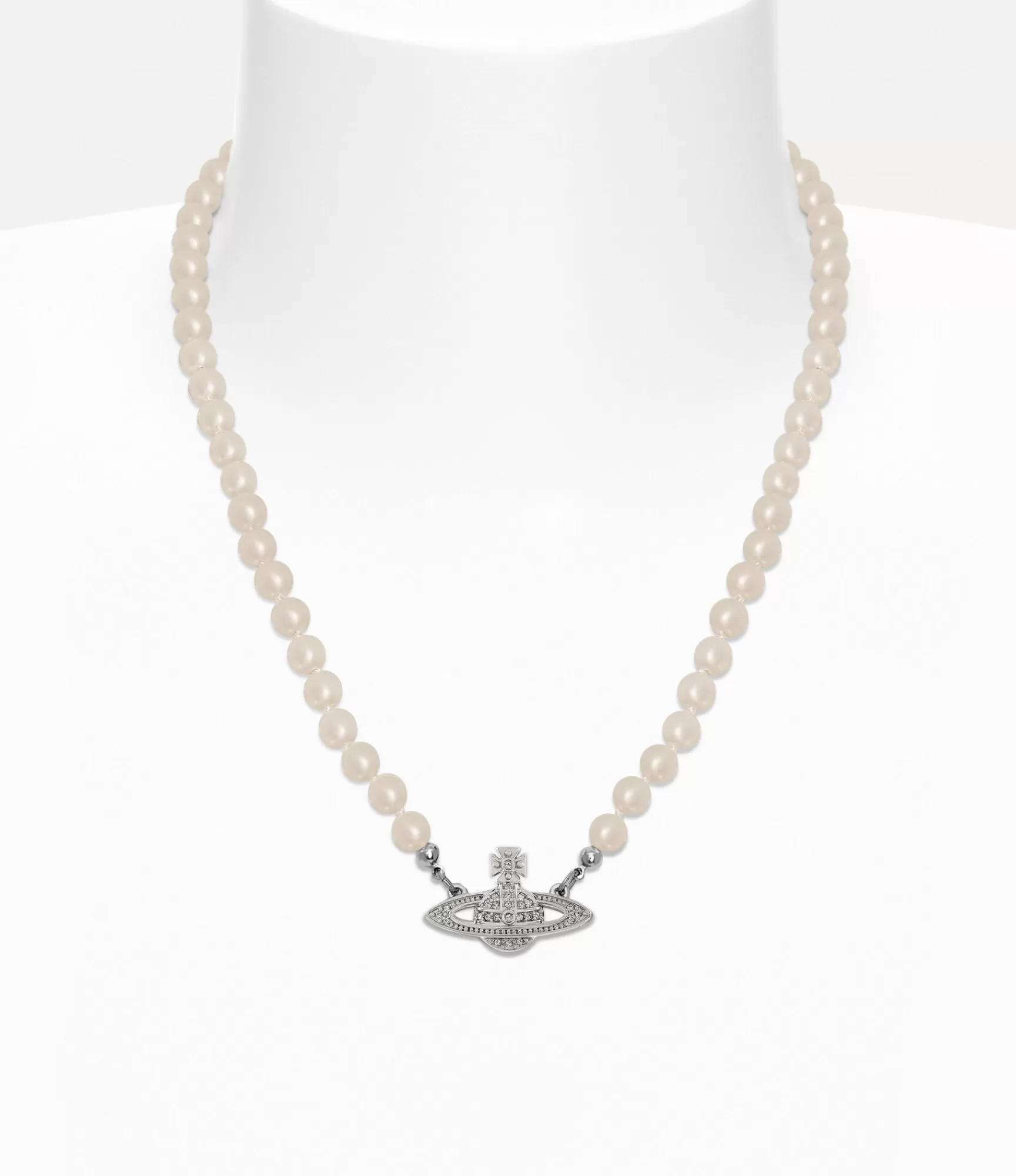 Vivienne Westwood Man. Mini Bas Relief Pearl Necklace | Necklaces | Classic Styles