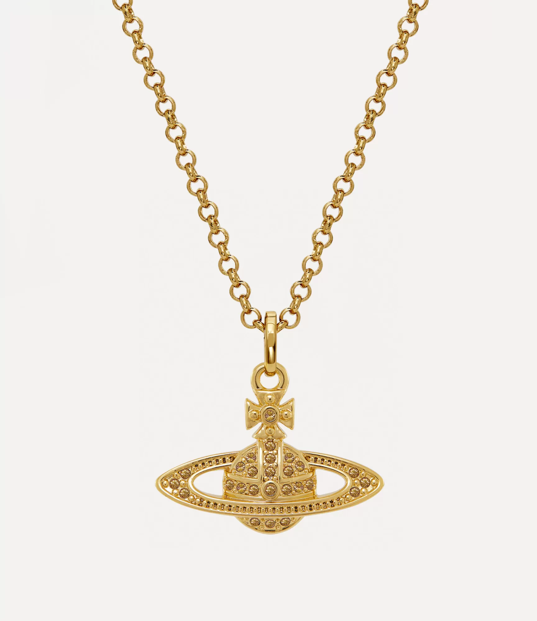 Vivienne Westwood Mini Bas Relief Pendant Necklace | Women Necklaces | Classic Styles