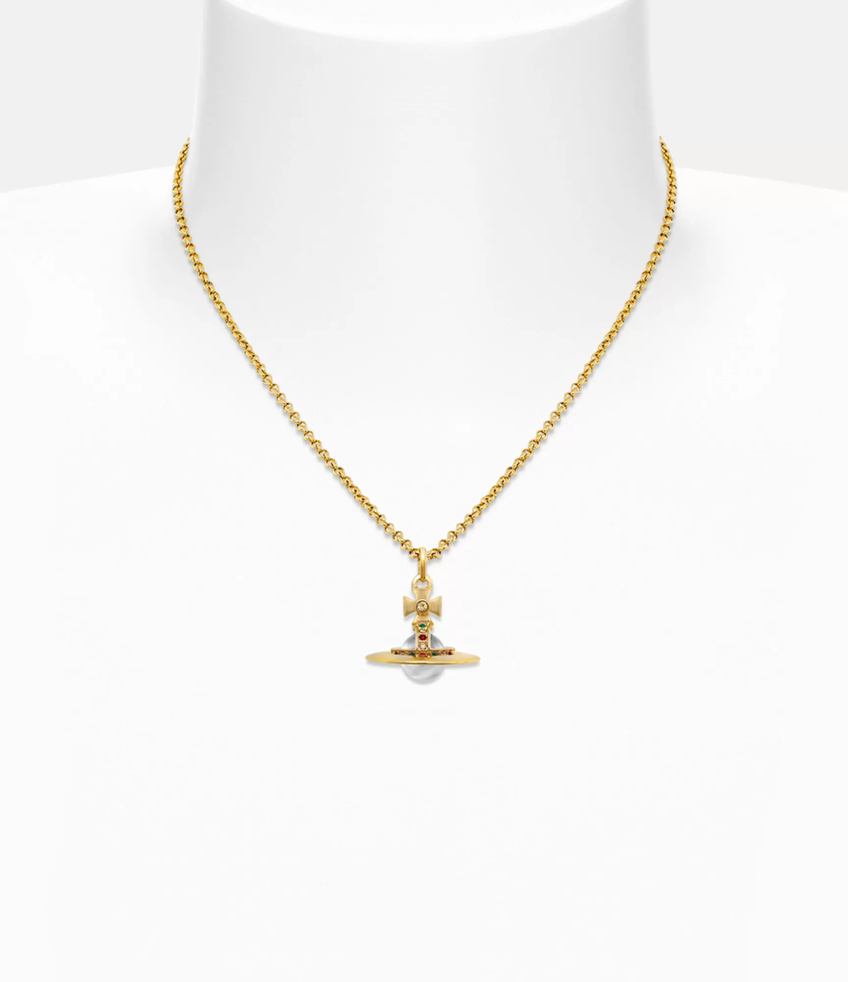 Vivienne Westwood New Tiny Orb Pendant Necklace | Women Necklaces | Classic Styles