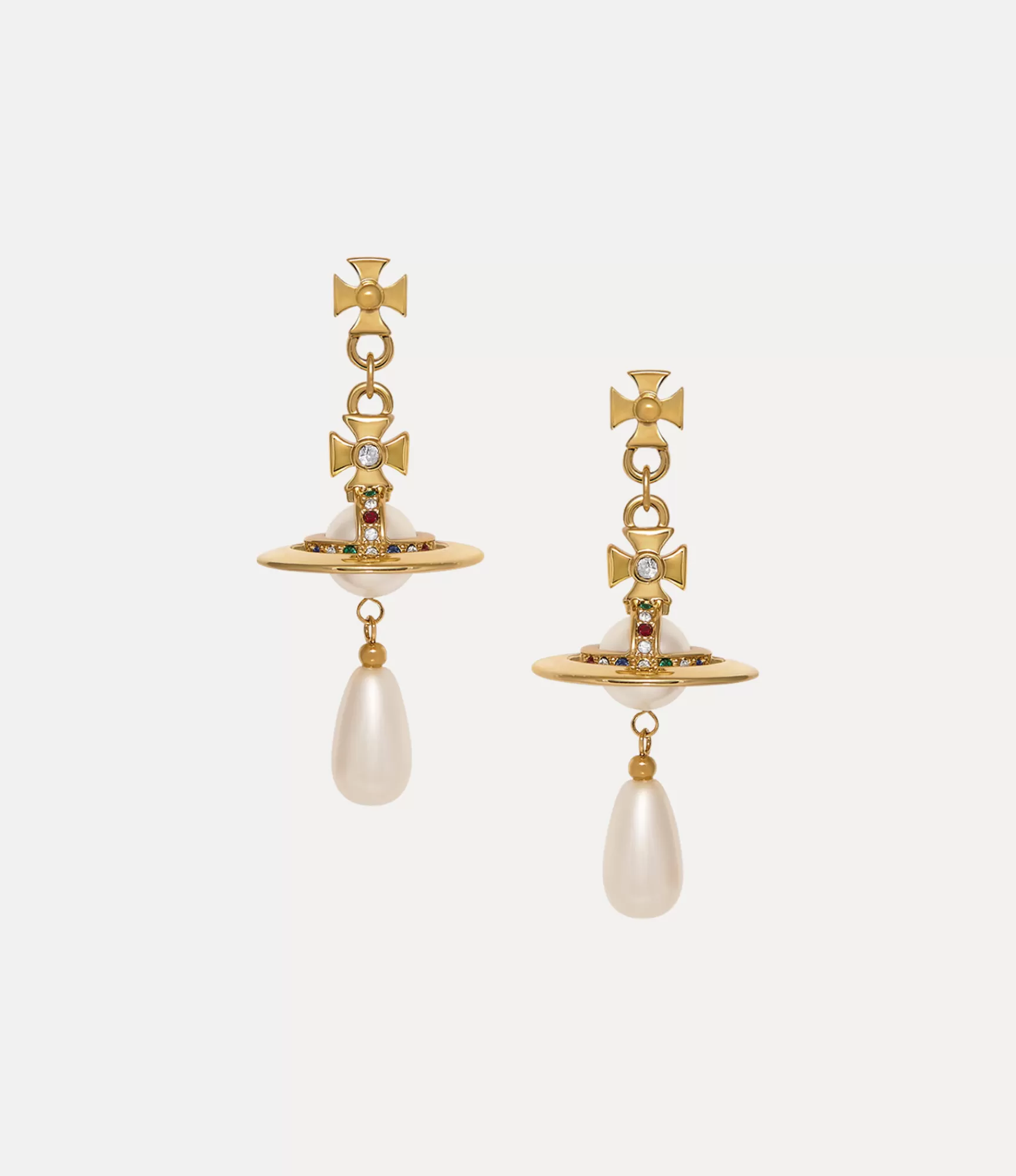 Vivienne Westwood Pearl Drop Earrings | Women Earrings | Classic Styles