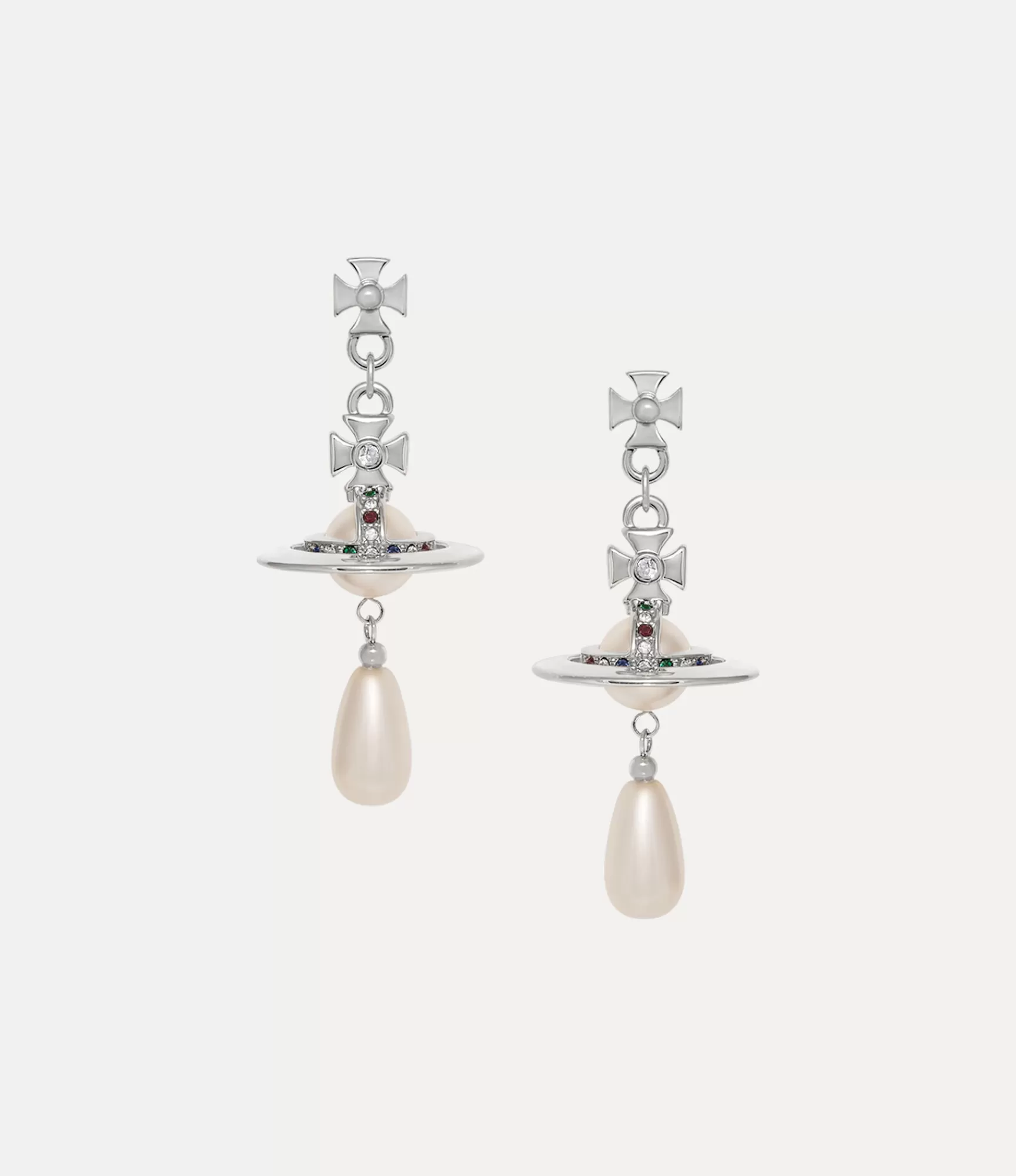 Vivienne Westwood Pearl Drop Earrings | Women Earrings | Classic Styles