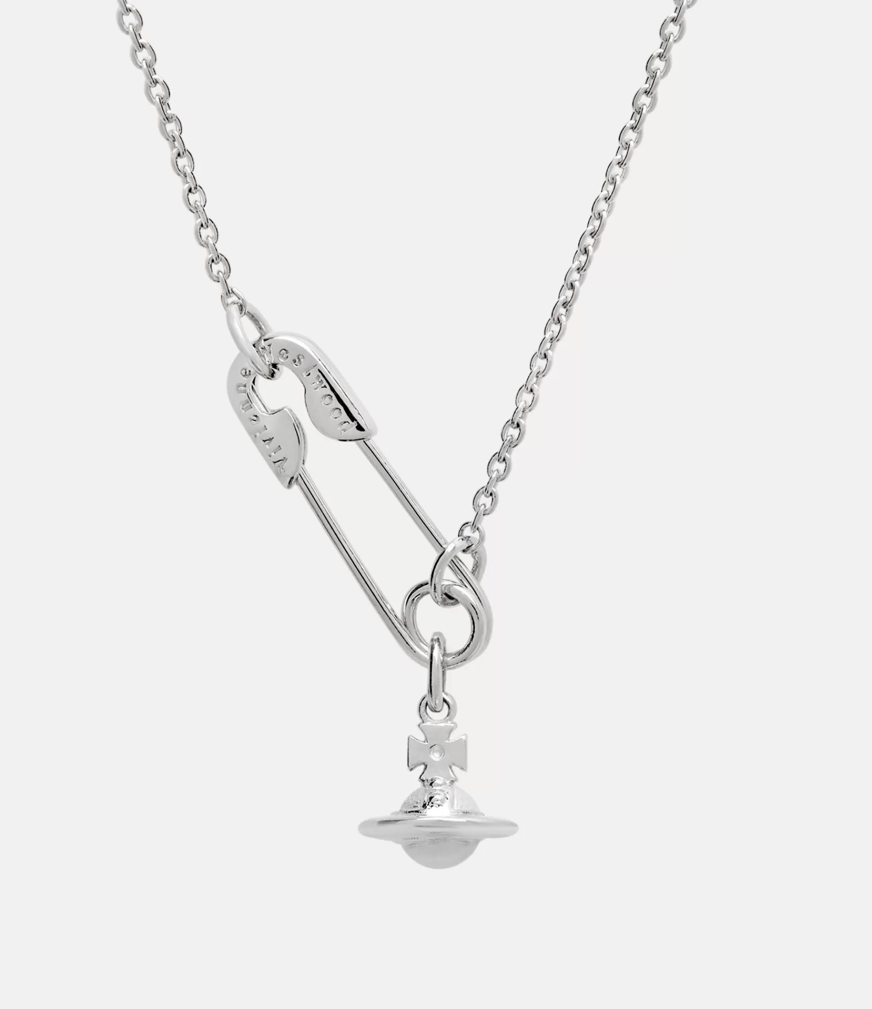 Vivienne Westwood Safety Pin Pendant Necklace | Women Necklaces