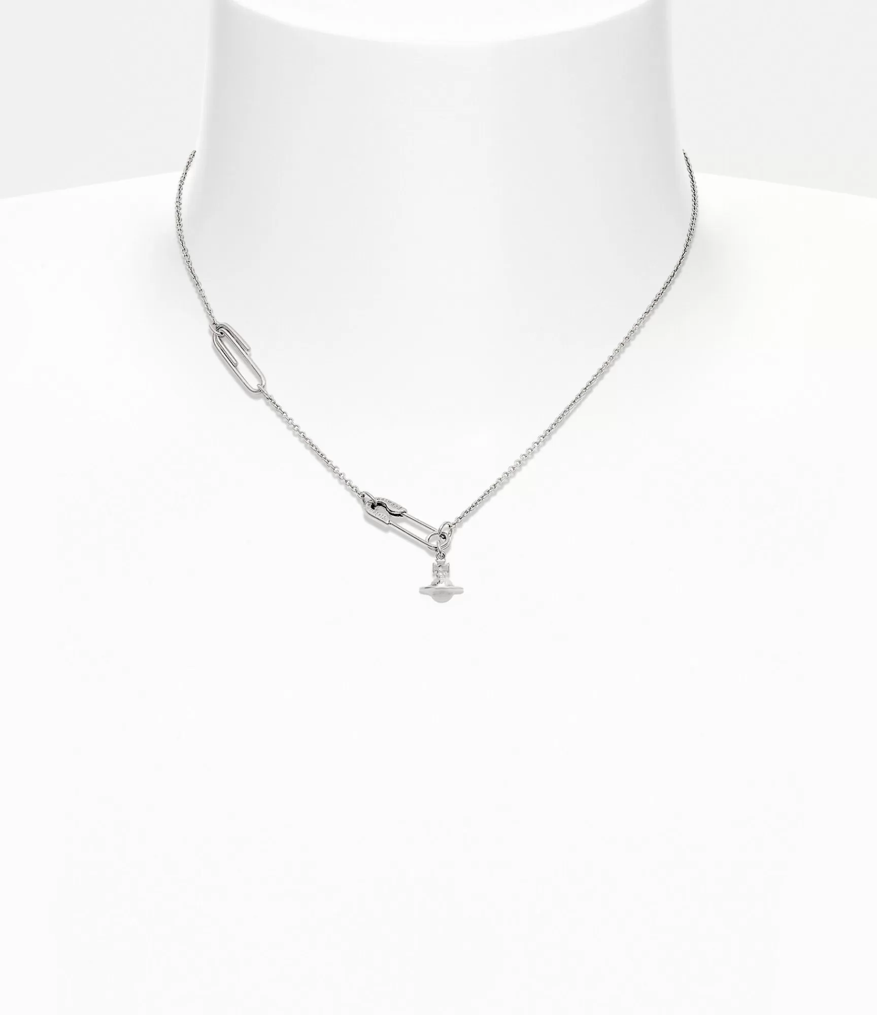 Vivienne Westwood Safety Pin Pendant Necklace | Women Necklaces