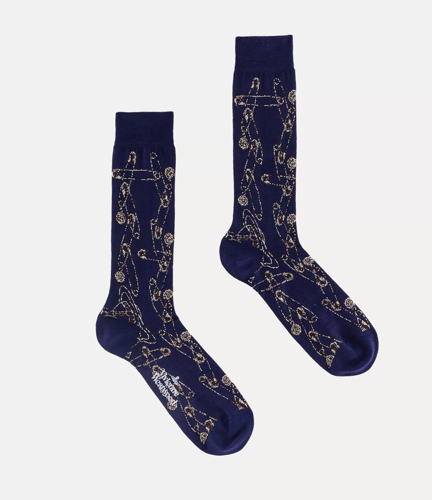 Vivienne Westwood Safety Pin Sock | Women Socks | Socks And Tights