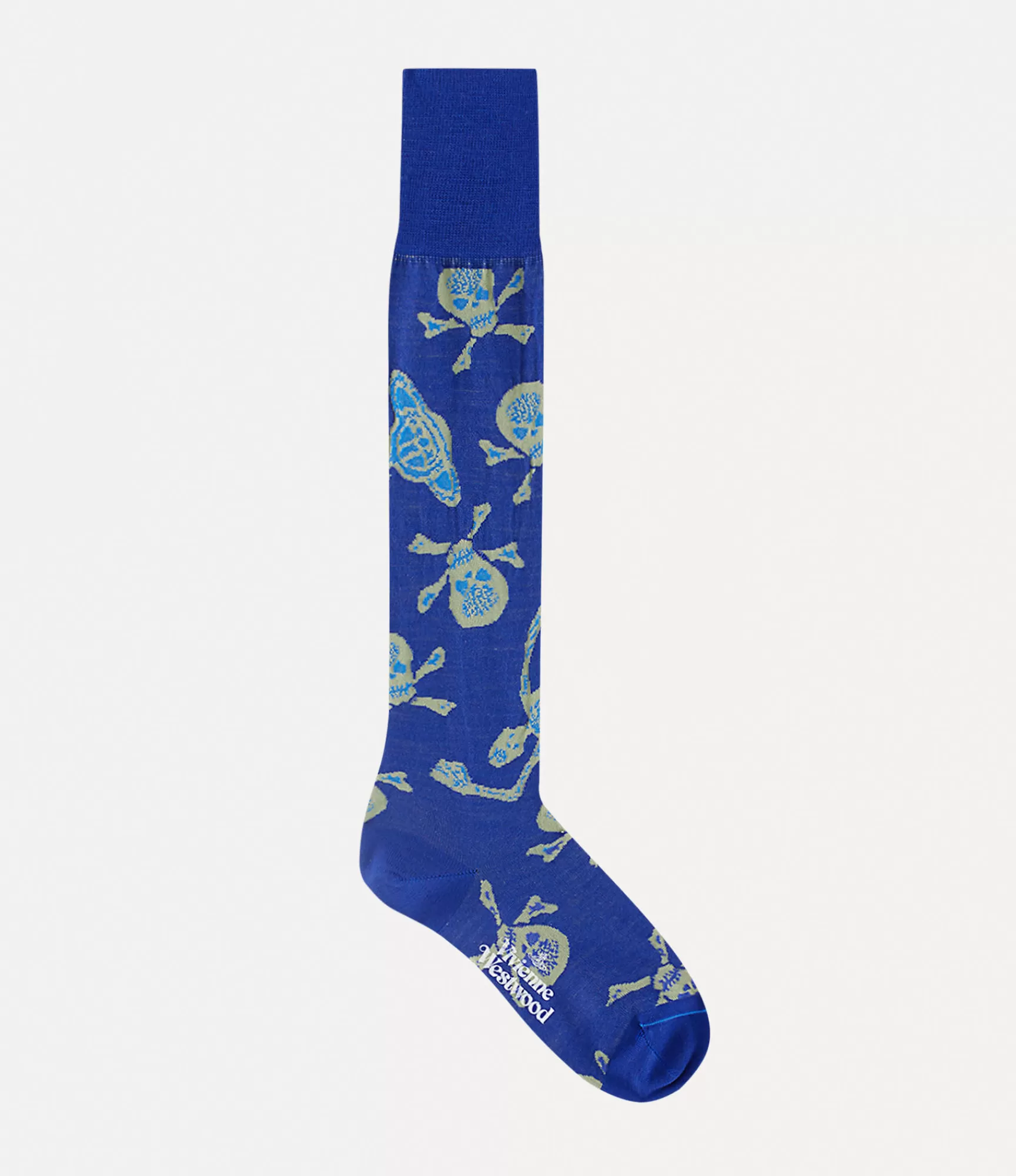 Vivienne Westwood Skull High Sock | Women Socks | Socks And Tights