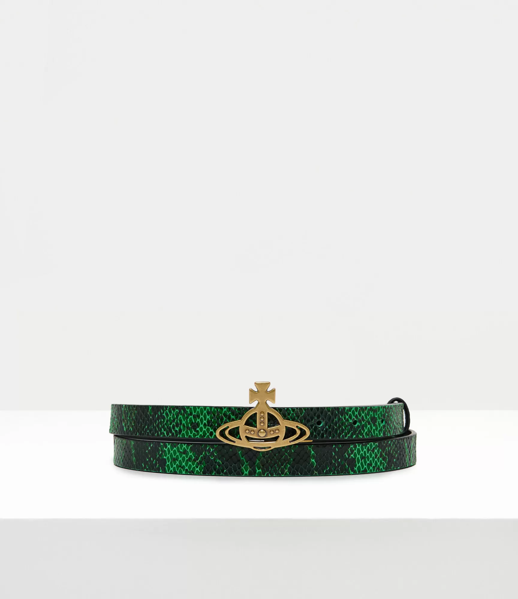 Vivienne Westwood Small Line Orb Buckle Belt | Women Belts And Harnesses | Belts And Harnesses