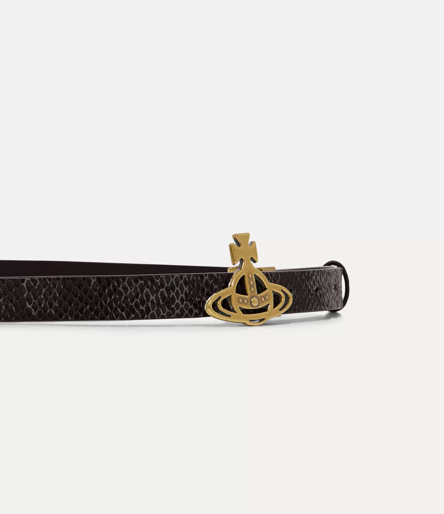 Vivienne Westwood Small Line Orb Buckle Belt | Women Belts And Harnesses | Belts And Harnesses