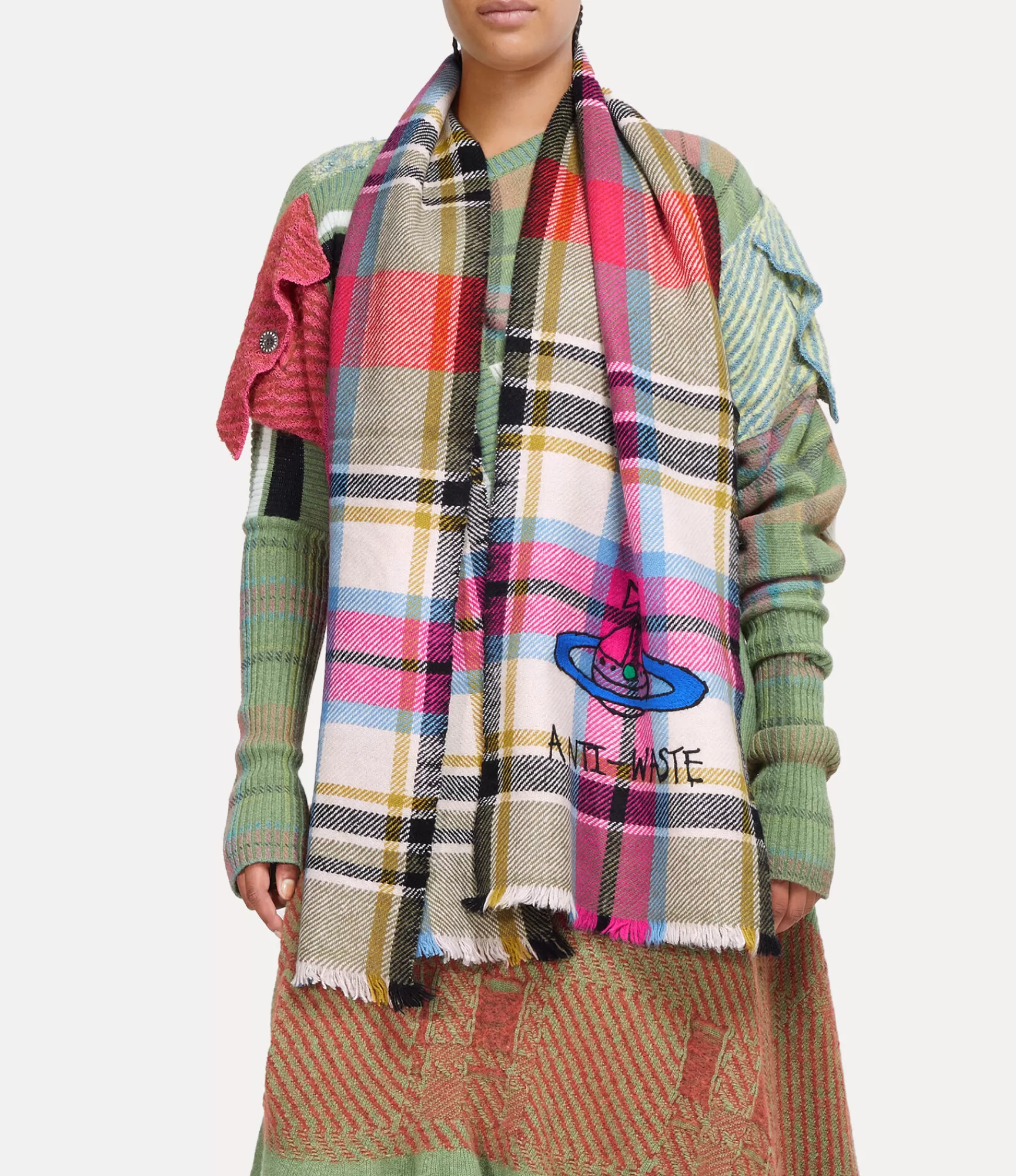 Vivienne Westwood Tartan Scarf | Women Scarves And Ponchos | Scarves And Ponchos