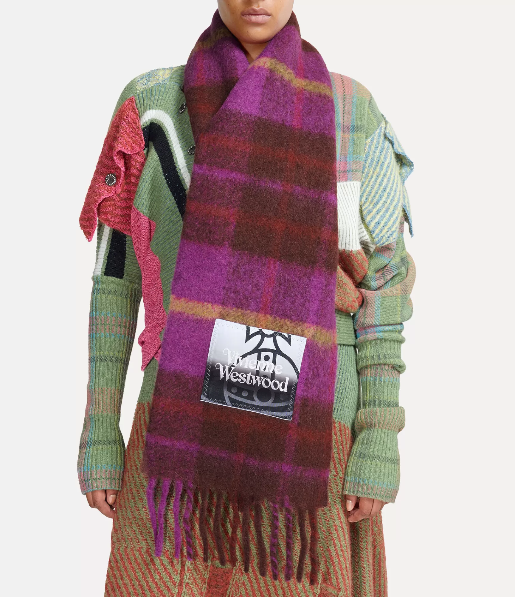 Vivienne Westwood Tartan Scarf | Women Scarves And Ponchos | Scarves And Ponchos