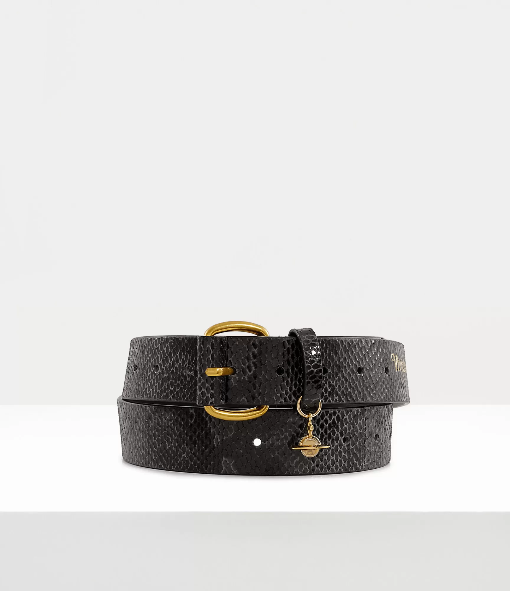 Vivienne Westwood Wide Alex Charm Belt | Women Belts And Harnesses | Belts And Harnesses